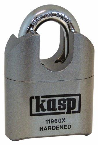 KASP K11960XD - Cadenas à code haute sécurité 60 mm - Anse fermée en acier allié trempé_0