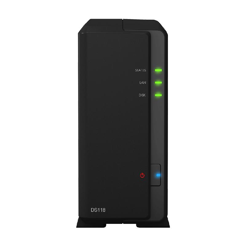 Synology DiskStation DS118 - Serveur de stockage NAS compact - Ethernet/LAN - 1 baie - 16 To max_0