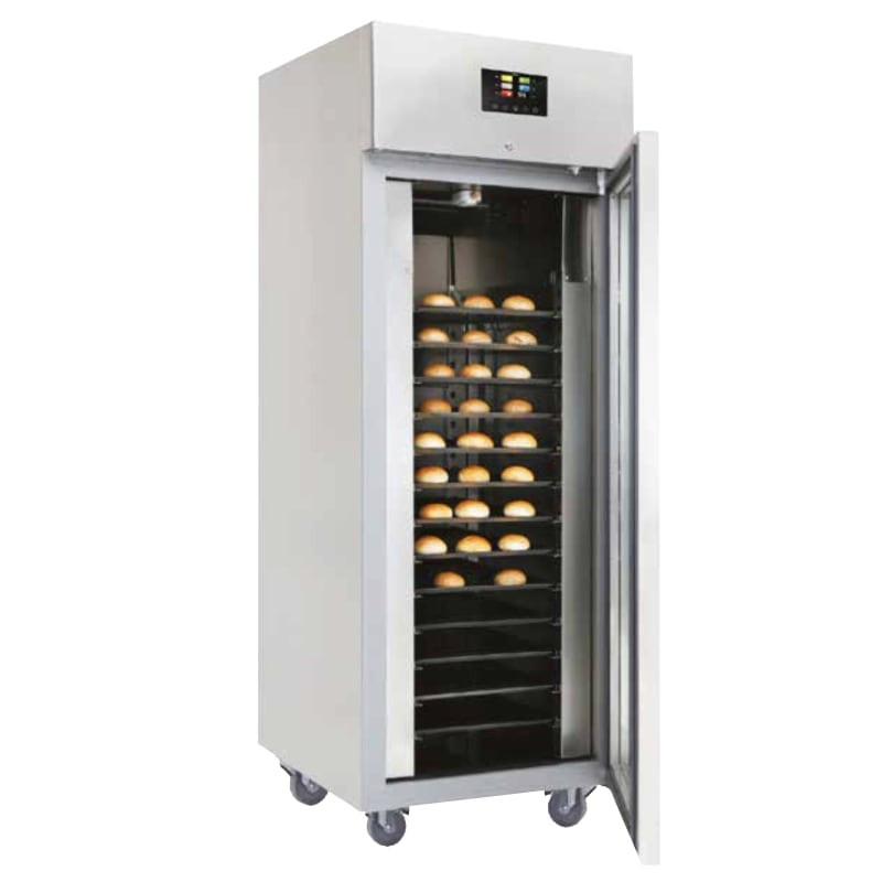 Armoire à fermentation spéciale boulangerie/pâtisserie 850 L - Iberna - Acier inox - 28 plaques Euronorm 40x60_0