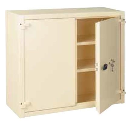 Armoire de sécurité en acier - Porte double paroi 6 mm - Serrure à gorge - Beige - Fabrication française_0