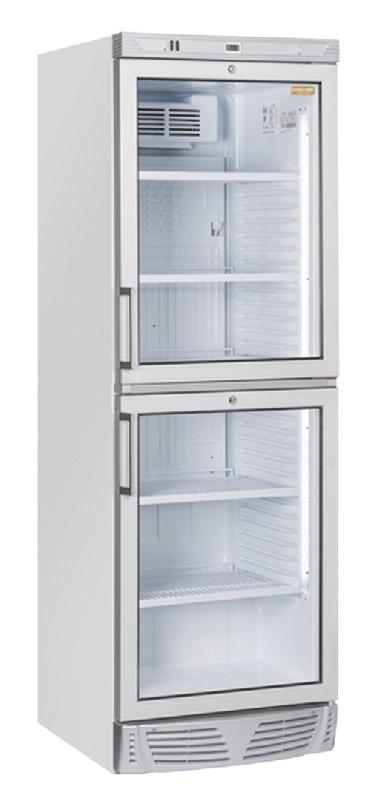 Armoire réfrigérée blanche pour boissons porte à 2 battants vitrées 350l - TMG 390 - CH_0