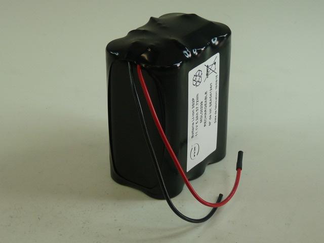 Batterie Li-Ion 6x 18650 3S2P ST2 - 10.8V 5200mAh - Fils - Marque NX_0