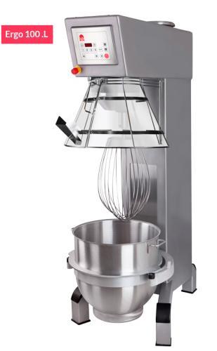 Batteur mélangeur ergonomique 100 litres Varimixer - bleu marine, blanc ou acier inoxydable_0