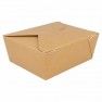 Boîte américaine kraft brun - Garciadepou - hauteur 6,4 cm - contenance 1350 ml - par 50 - nn03070037_0