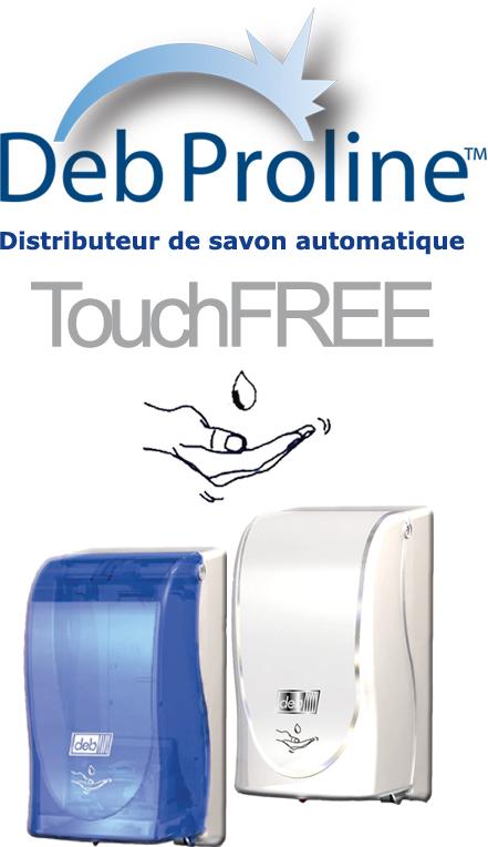 Distributeur automatique de savon sans contact - Technologie photosensorielle - Compatible lotions et mousses DEB_0