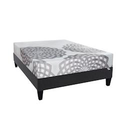Ensemble   Matelas Mémoire de forme + Sommier Bois 180x200 cm HERAKLION OLYMPE LITERIE - blanc Mousse à mémoire de forme 4BC.MC.K15.1820_0