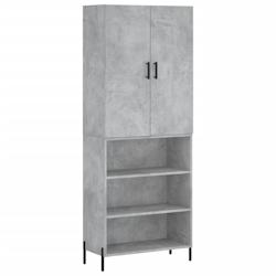 Helloshop26 - Buffet bahut commode armoire meuble de rangement organisateur cuisine salle de séjour salon haut 69,5 x 34 x 180 cm 02_0034559 - 300021_0