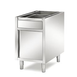 L2G Meuble pâtissier inox 81 x 44 x 59 cm L2G - SD-TCWX16/5 - inox SD-TCWX16/5_0