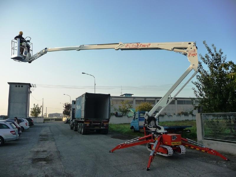 Nacelle élévatrice avec une hauteur de travail 17,60m - SPIDER18_0