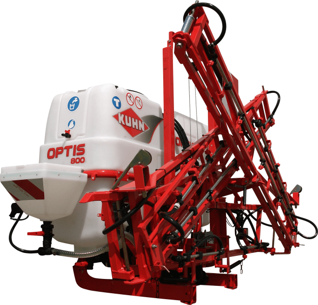 Pulvérisateur porté OPTIS RPL - KUHN avec rampe acier et cuve modulable jusqu'à 1080L_0