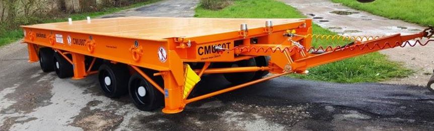 Remorque industrielle forte charge - modèle 80 tonnes_0