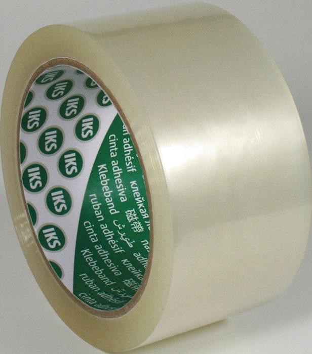 Ruban adhésif d'emballage en PP F29 incolore - 66 m x 50 mm - Rouleau IKS - Forte adhérence et déroulement silencieux_0
