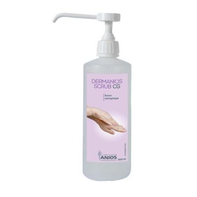 Savon antiseptique Dermanios Scrub CG 500 ml_0