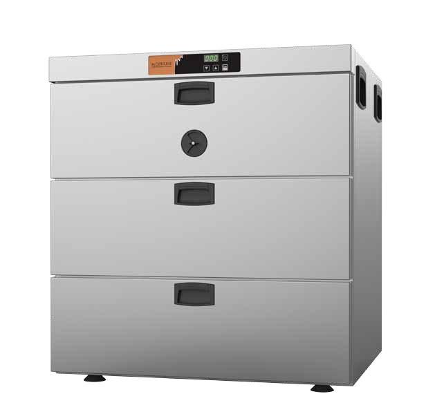 Tiroirs de maintien au chaud - 3 bacs GN 1/1 - Moduline HSW013E - chaleur statique et contrôle électronique_0