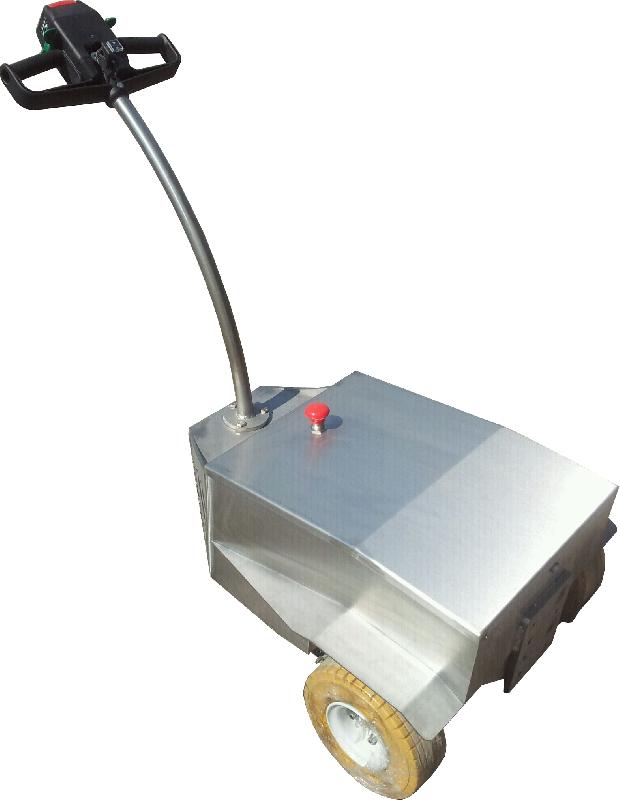 Tracteur-pousseur inox T300i - milieu propre ou agro-alimentaire - 1 000 Kg - IP56_0