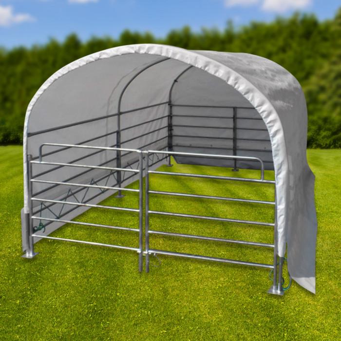 Abri de prairie mobile 2 x 3 m - chevaux / bovins_0