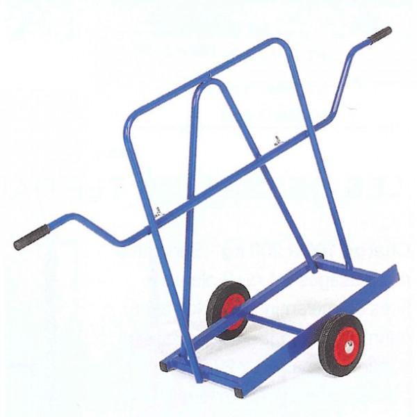Chariot manuel porte-panneaux - Roues en caoutchouc - Capacité jusqu'à 400 kg - Marque Rolléco_0