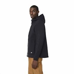 Dickies - Sweat-shirt à capuche zippé 1/4 noir MOMENTUM Noir Taille XL - XL 0889440878772_0