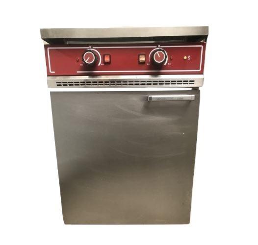 Grill acier lisse électrique d'occasion - Surface de cuisson 567 x 495 mm - AMBASSADE_0