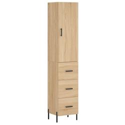 Helloshop26 - Buffet bahut commode armoire meuble de rangement organisateur cuisine salle de séjour salon haut sonoma 34,5 x 34 x 02_0033961 - 300021_0