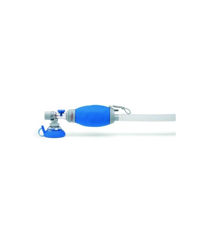 Insufflateur Ambu Mark IV pédiatrique - réservoir O2 ouvert - masque transparent T0_0