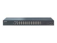 LANCOM GS-2326P - Commutateur géré avec 24 ports PoE+ et 2 ports SFP - Montable sur rack ou bureau_0