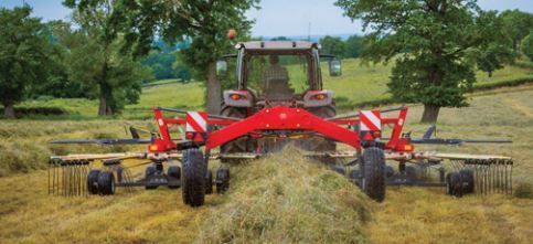 Andaineur monorotor MF RK 451 TR - Massey Ferguson - Attelage traîné - Largeur 4,5 m_0