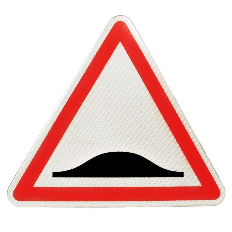 Panneau de danger A2b - Ralentisseur de type dos-d'âne - WP Signalisation_0