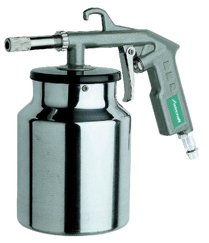 Lacme Pistolet De Sablage à Godet – Buse 6 Mm Réglable, Godet 1L, Compact Et Économique