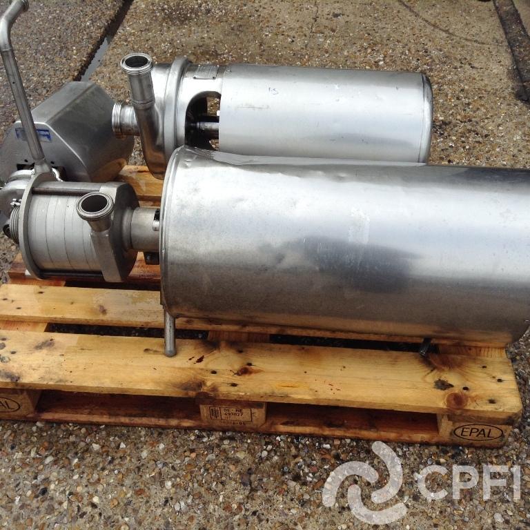 Pompe centrifuge FRISTAM FM 252A - 15 KW - Inox - Conception hygiénique_0