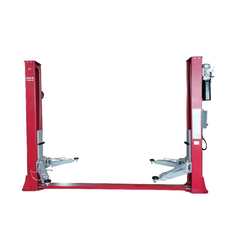 Pont élévateur à 2 colonnes large 5.5T 230V déverrouillage automatique MW Tools HB250M_0