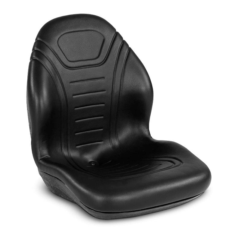 Siège de tracteur universel hillvert 47 x 41 cm - haut dossier - rembourrage confortable - compatible tracteurs, microtracteurs et chariots élévateurs - Réf : 14_0005605_0