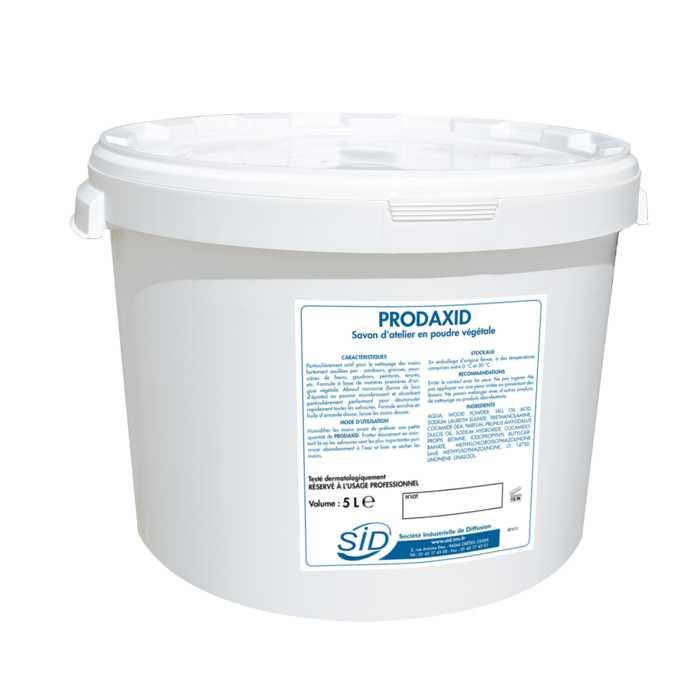 Solution lavante en poudre végétale Prodaxid - nettoyage des mains fortement souillées avec abrasif naturel_0