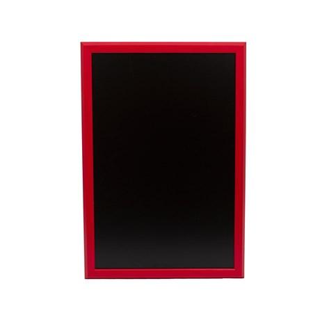 ARDOISE MURALE BOIS NATUREL ROUGE VIN 46 X 66 CM