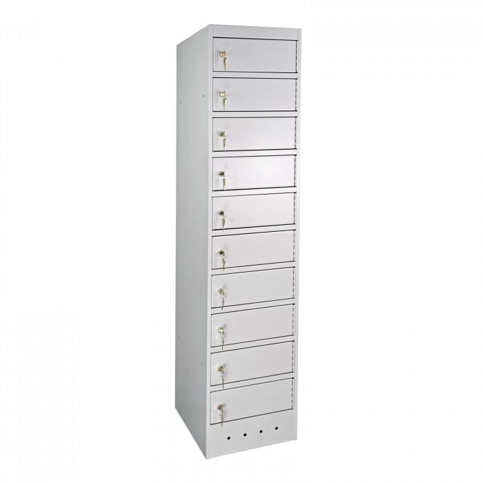 Armoire de recharge 10 ordinateurs portables - station d'accueil pc - 4878_0