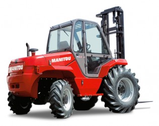 Chariots élévateurs 4x4 tout-terrain - Manitou - polyvalents pour terrains non stabilisés_0