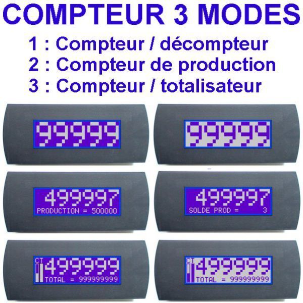 Compteur décompteur encastrable_0