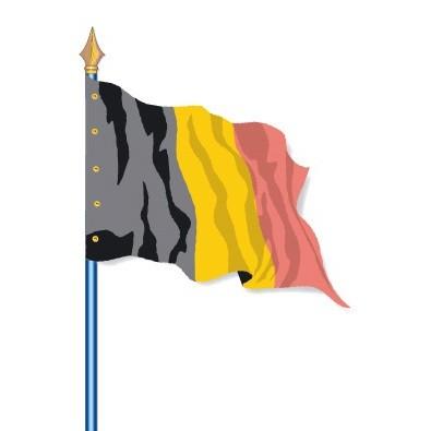 Drapeau des pays du monde sur hampe_0