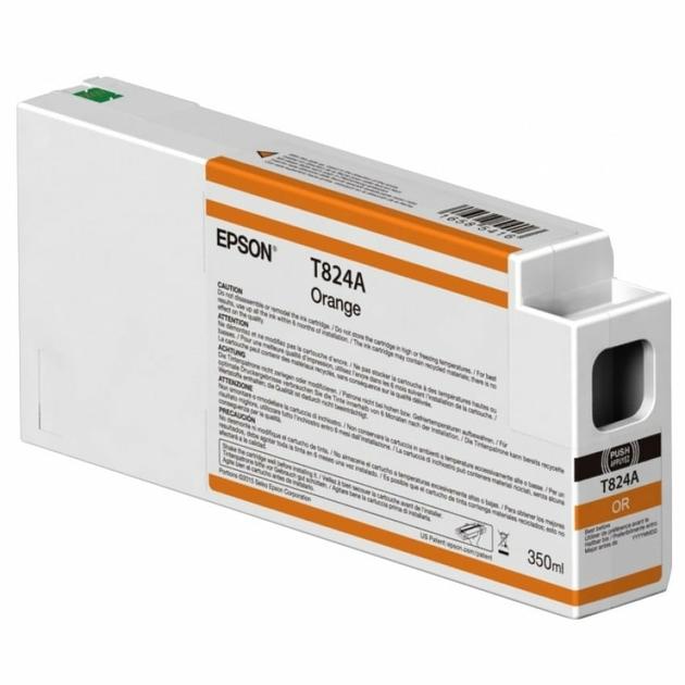 Epson - Cartouche d'encre pigmentaire orange 350ml pour imprimantes SC-P6000, SC-P7000, SC-P7000V, SC-P8000, SC-P9000, SC-P9000V_0