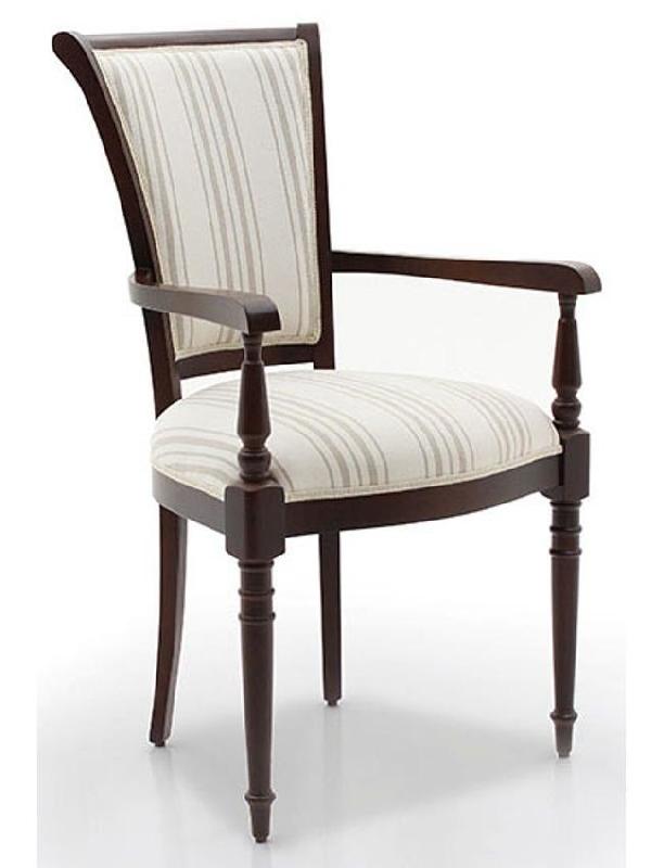Fauteuil Marigny - assise et dossier rembourrés - chaise de restaurant_0