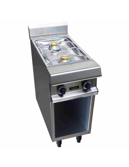 Fourneau 2 feux gaz CAPIC sur placard ouvert gamme CELTIC - W380521_0