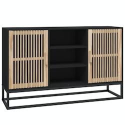 Helloshop26 - Buffet bahut commode armoire meuble de rangement organisateur cuisine salle de séjour salon 105 x 30 x 65 cm bois 02_0035832 - 30002125_0