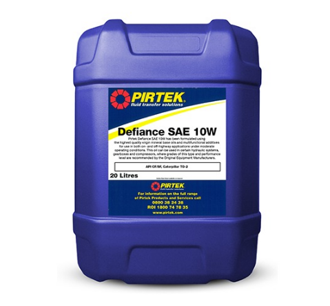 Huile hydraulique 10W Pirtek - Fût de 20 litres_0