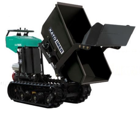 Mini-transporteur compact CARRY 105/105C - 500 kg - largeur 690 mm - versions avec ou sans pelle chargeuse_0