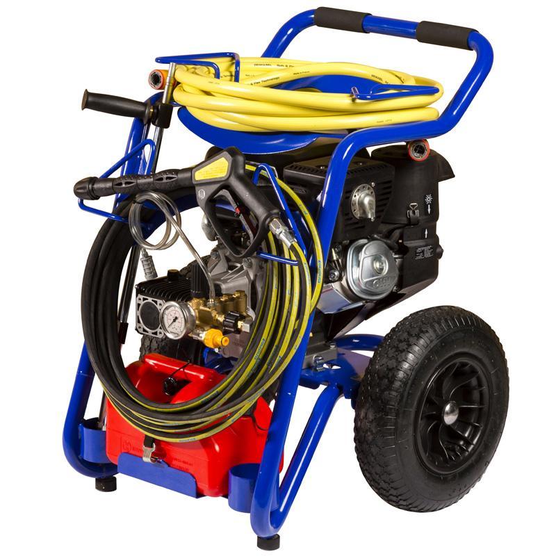 Nettoyeur thermique haute pression EUROPROLAV 15-200 TH 2 HONDA - Euromair - Chariot robuste et lance double KW_0