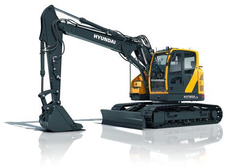 Pelle sur chenilles Hyundai HX145A LCR - Série A - conforme Stage V - 15 tonnes - moteur Cummins F3.8_0