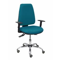Piqueras y Crespo Silla Elche S 24 horas bali verde petróleo - bleu multi-matériau 14SBALI429CRBFRITZ_0