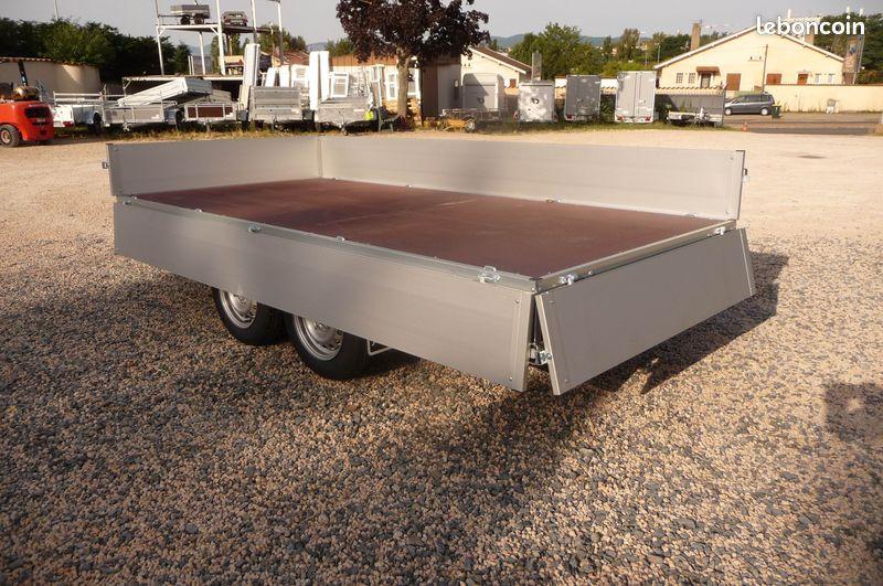 Remorque plateau - 3 m, 750 KG - PLTT 305_0