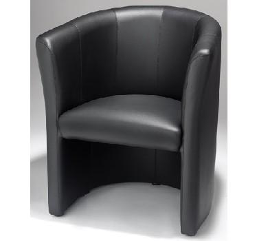 Siège d'accueil cabriolet en cuir - design élégant et confortable_0