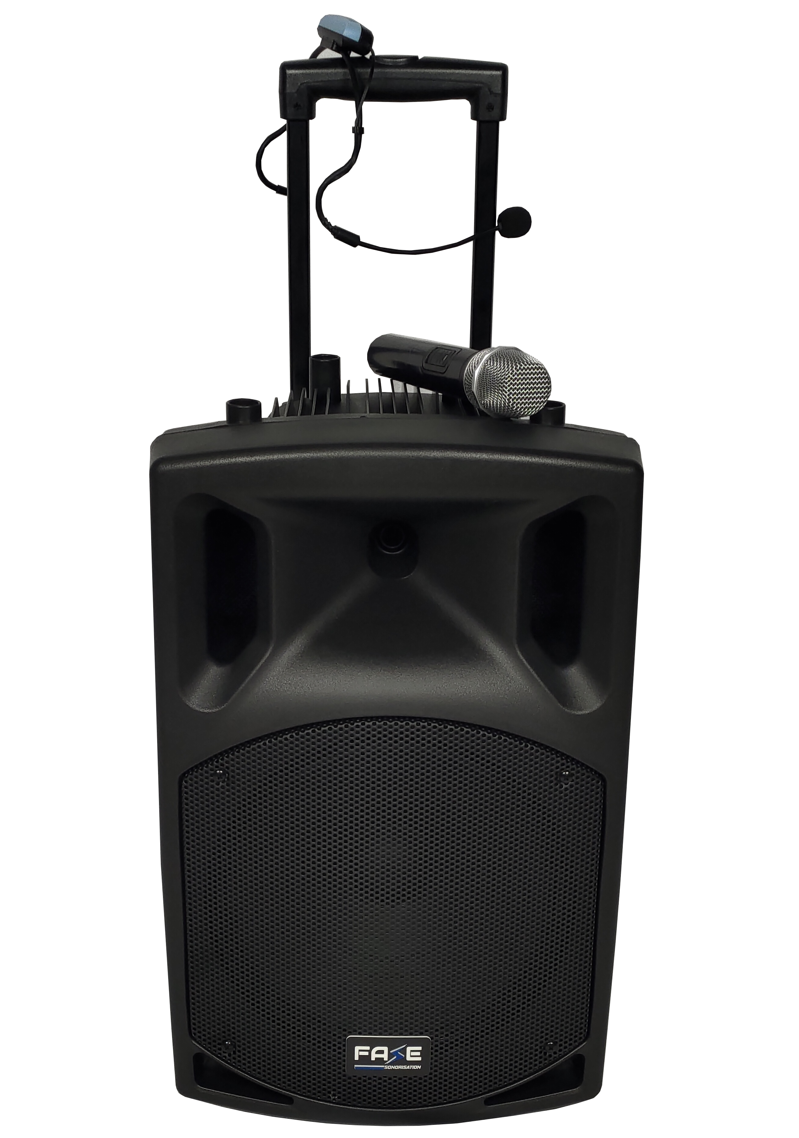 Sono portable Fitness FIT200 CD - 200W - Alimentation secteur et batterie - Micro sans fil serre-tête UHF 640 MHz_0